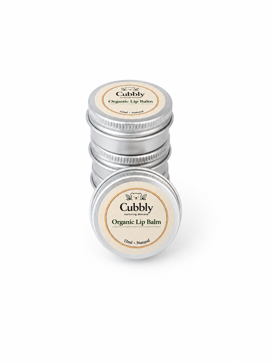 Cubbly Organic Natural Lip Balm - Natural