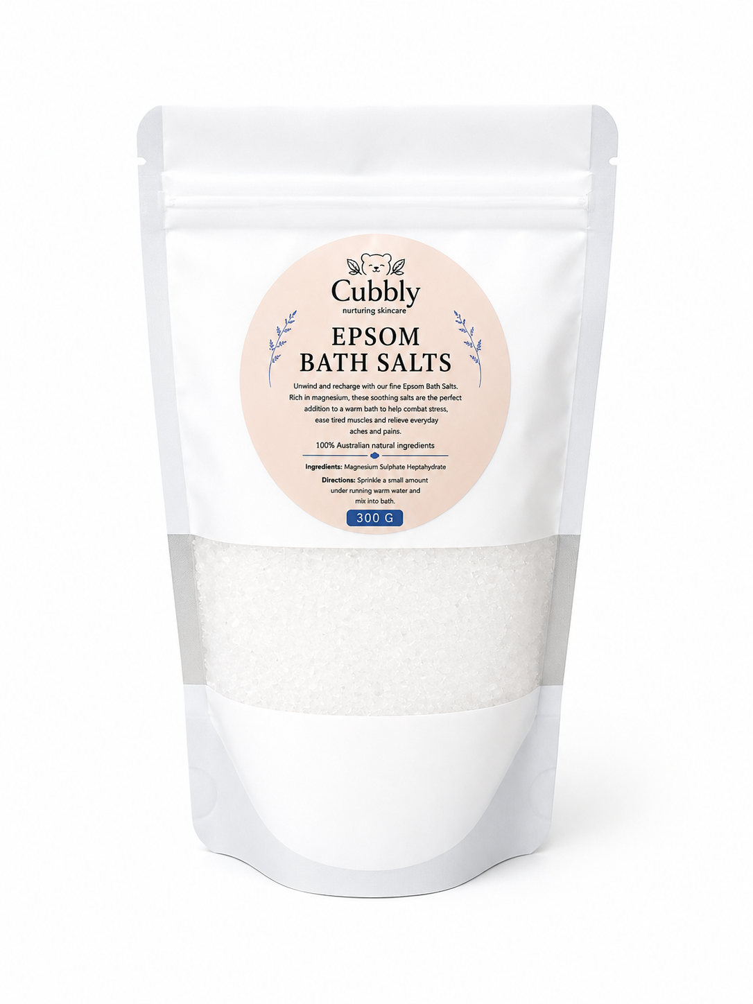 Cubbly Epsom Bath Salts