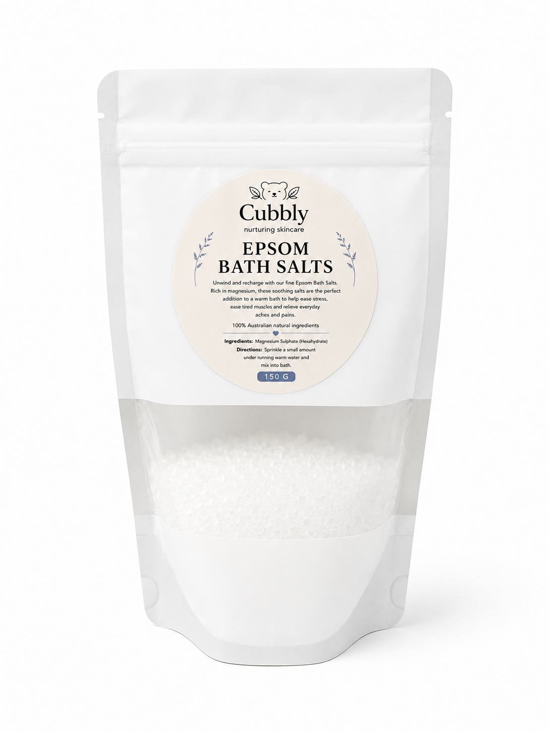 Cubbly Epsom Bath Salts