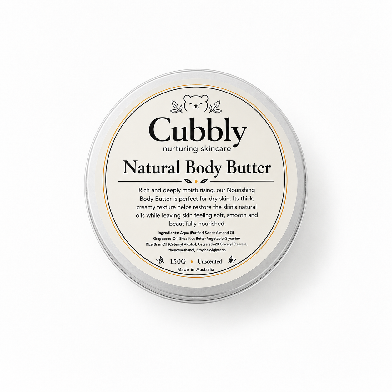Cubbly Body Butter - Natural