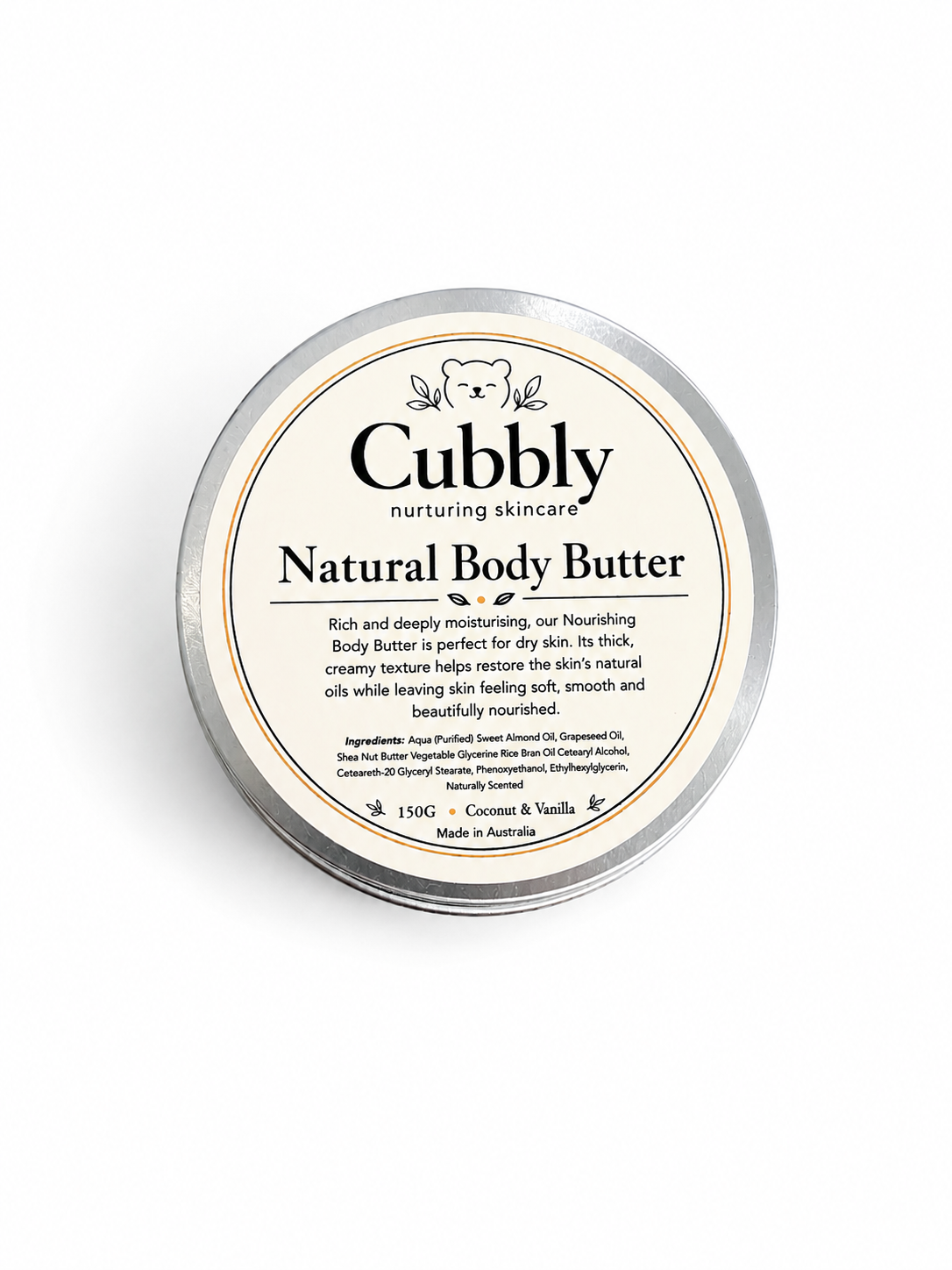 Cubbly Body Butter - Coconut & Vanilla