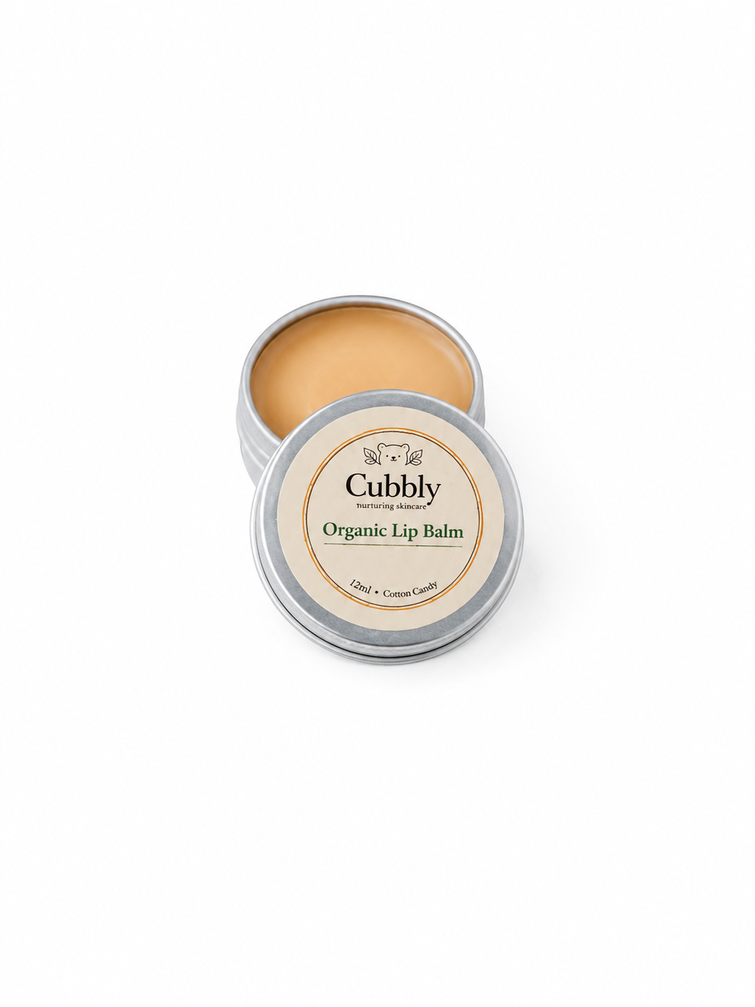 Cubbly Organic Natural Lip Balm - Cotton Candy