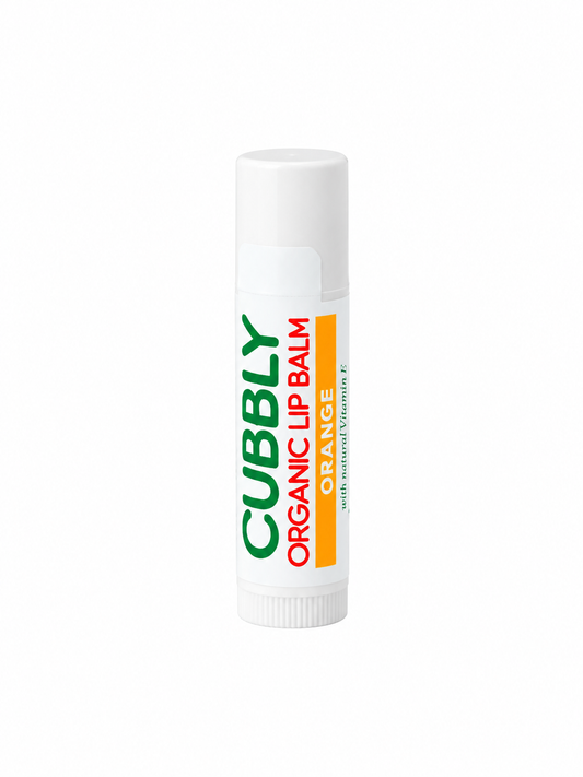 Cubbly Organic Lip Balm - Orange